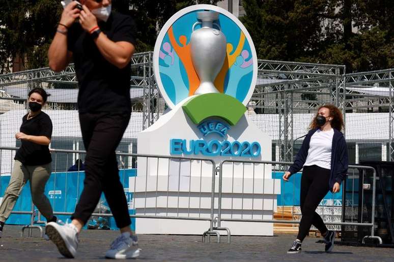 Roma se prepara para sediar jogo de abertura da Euro 2020, Itália
07/06/2021 REUTERS/Guglielmo Mangiapane