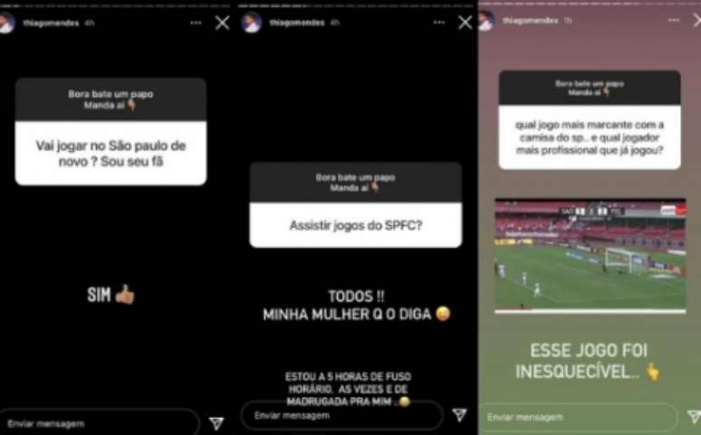 Thiago Mendes em seu Instagram(Foto: Reprodução/ Instagram)