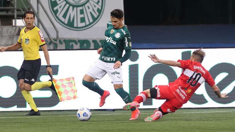 O Palmeiras foi derrotado pelo CRB no Allianz Parque (Foto: Cesar Greco/Palmeiras)