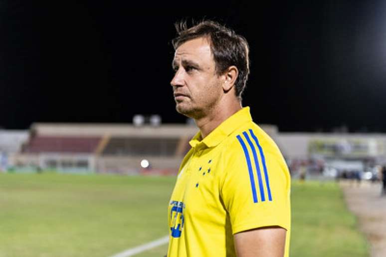 O comandante da Raposa não foi feliz nas mexidas e na postura de jogo do time diante da Juazeirense e acabou demitido-(Bruno Haddad/Cruzeiro)