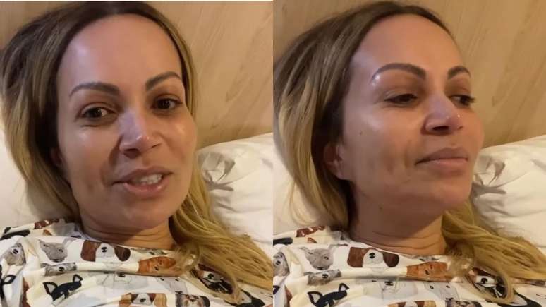 Nos stories do Instagram, Solange deu detalhes sobre a troca de alian&ccedil;as.