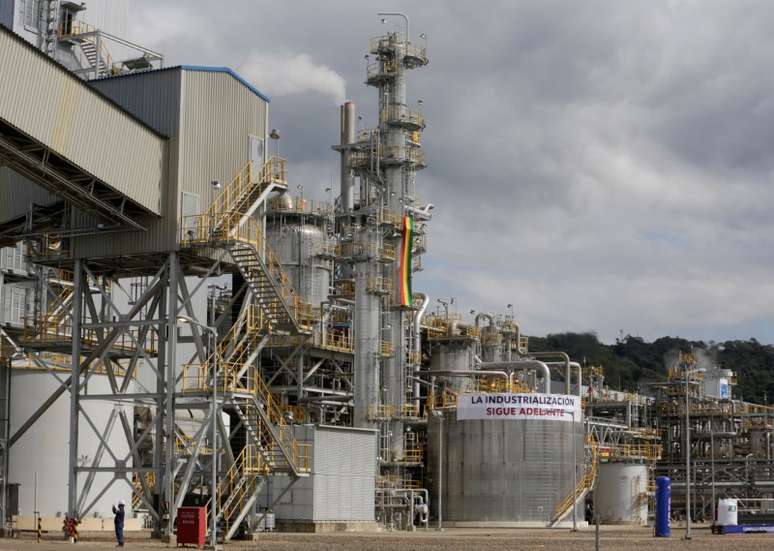 Unidade produtora de amônia em Bulo Bulo, Bolívia 
17/05/2019
REUTERS/David Mercado