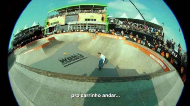 Pedro Barros quer promover valores do skate (Imagem: Divulgação/Oi)