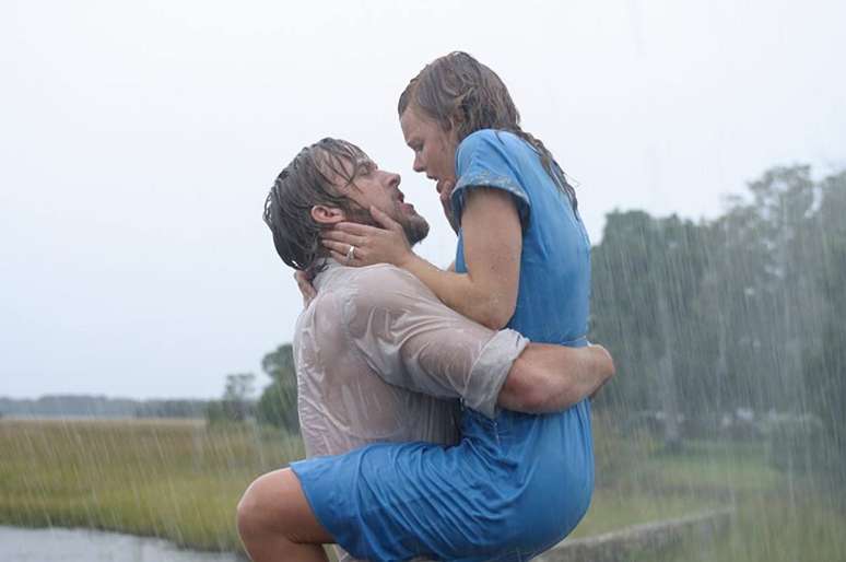 Declaração na chuva de Diário de uma Paixão com Ryan Gosling e Rachel McAdams
