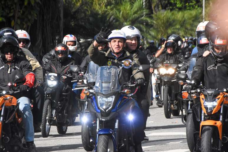 Mais de  6,3 mil policiais foram escalados para a manifestação realizada pelo presidente Jair Bolsonaro em São Paulo