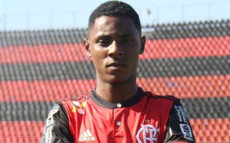 Jhonata Ventura é atleta do sub-17 do Flamengo (Foto: Reprodução)