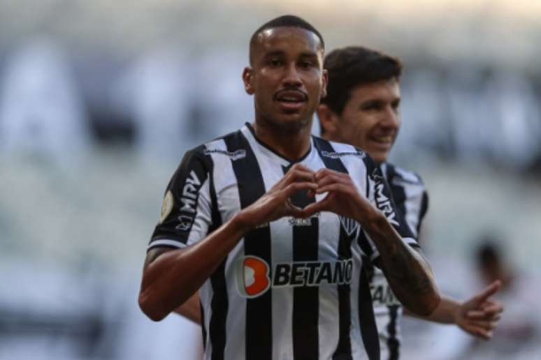 Jair fez o gol da vitória do Galo (Foto: Pedro Souza / Atlético)