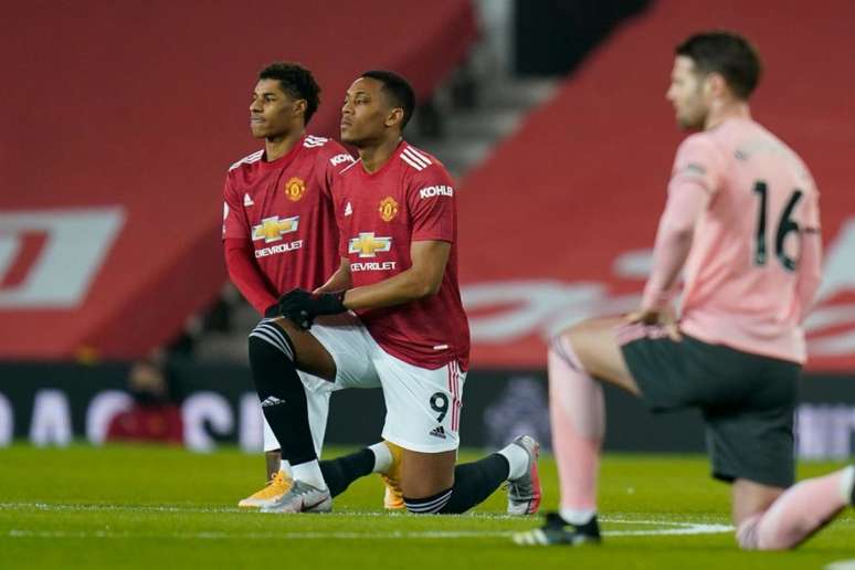 Martial está em baixa no Manchester United e pode deixar o clube (Foto: TIM KEETON/POOL/AFP)