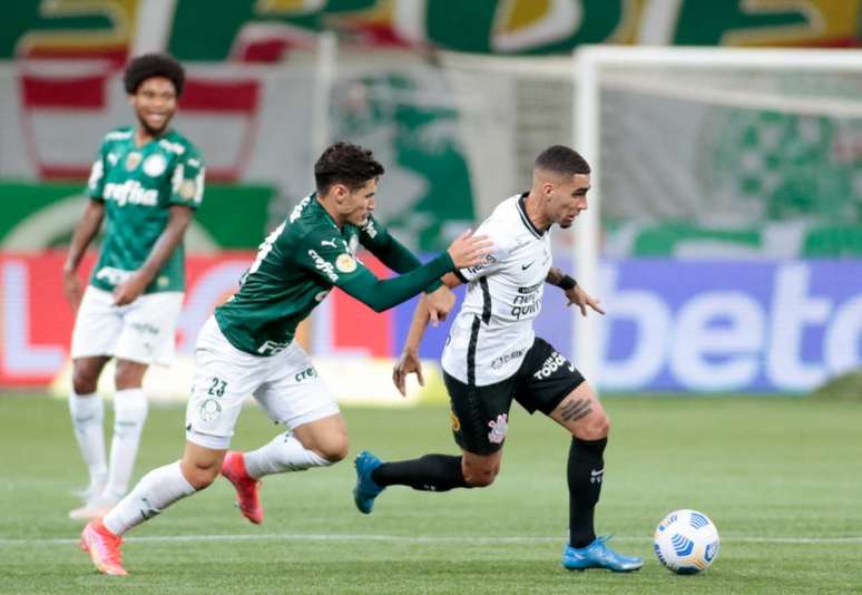 Contra o Palmeiras, Gabriel marcou o seu terceiro gol em 2021 (Foto: Rodrigo Coca/Ag.Corinthians)