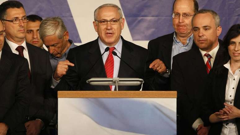 Benjamin Netanyahu é a principal figura do partido de direita Likud