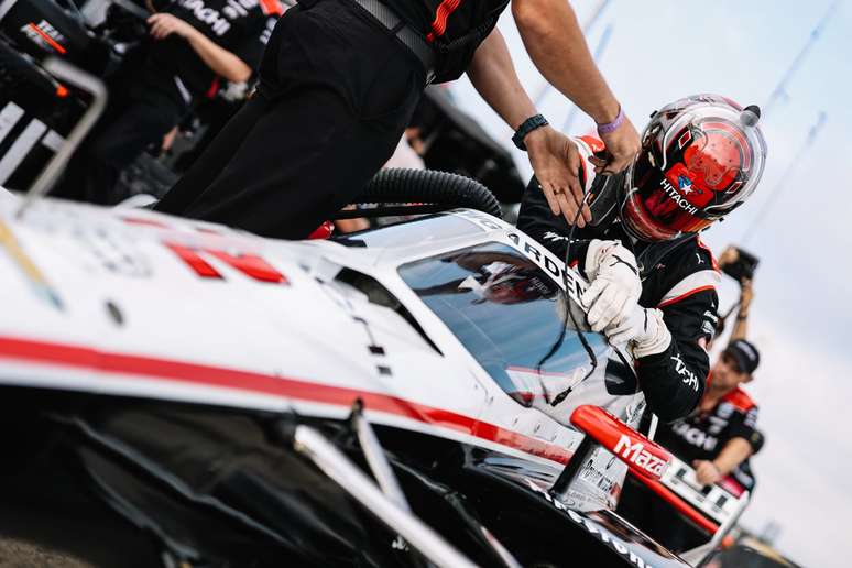 Josef Newgarden lamentou segundo lugar em Detroit 