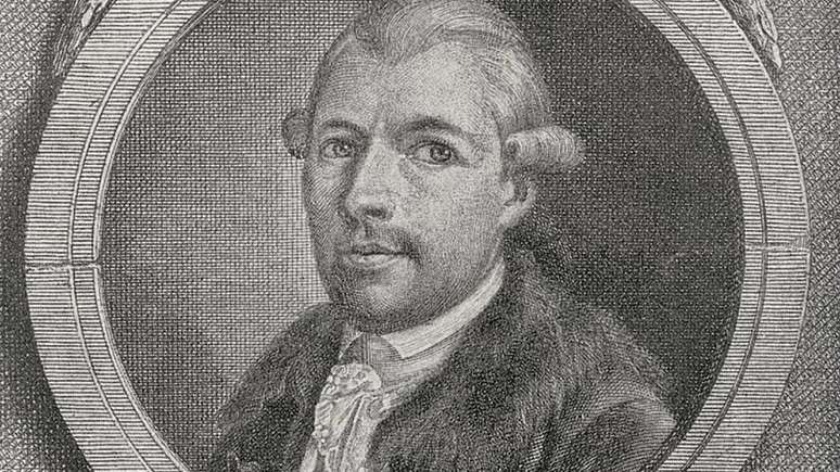 Johann Adam Weishaupt (1748-1830), fil&oacute;sofo alem&atilde;o, fundador da Ordem da Sociedade Secreta dos Illuminati.