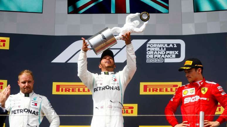 Lewis Hamilton venceu o mais recente GP da França 