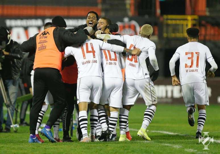 Vasco venceu no sábado, mas a atuação foi novamente criticada nas redes sociais (Foto: Rafael Ribeiro/Vasco)