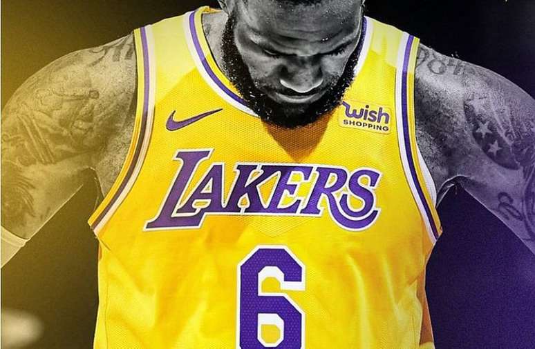 Agora é oficial: LeBron James vai usar o número 6 nos Lakers