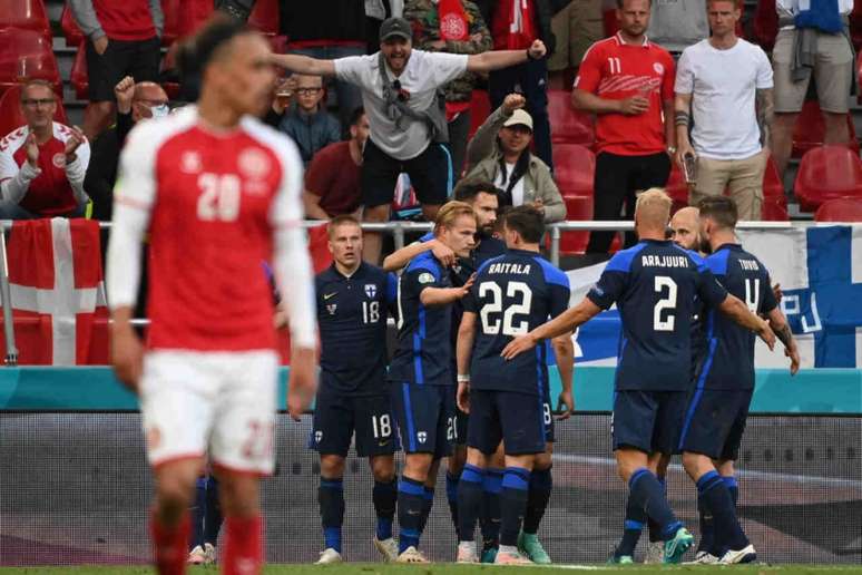 Finlândia conquistou vitória importante no último sábado (Foto: JONATHAN NACKSTRAND / POOL / AFP)