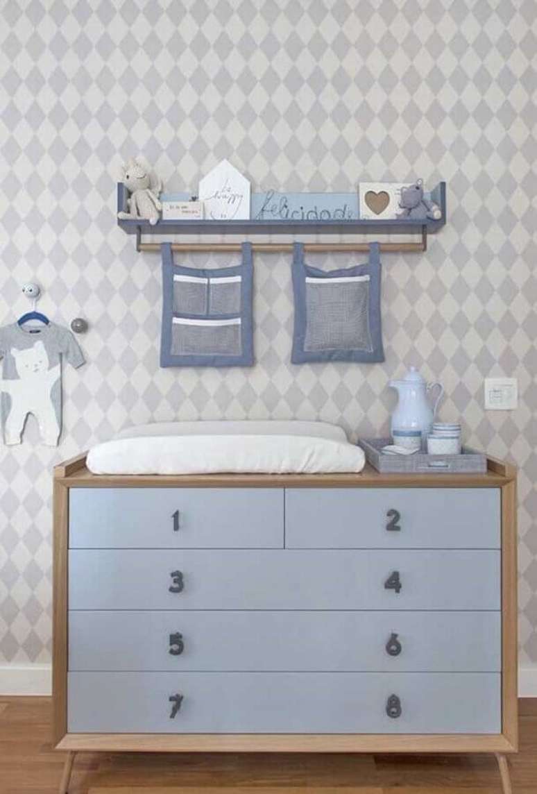 3. Invista em modelos divertidos de c&ocirc;moda para quarto infantil &ndash; Foto: Pinterest