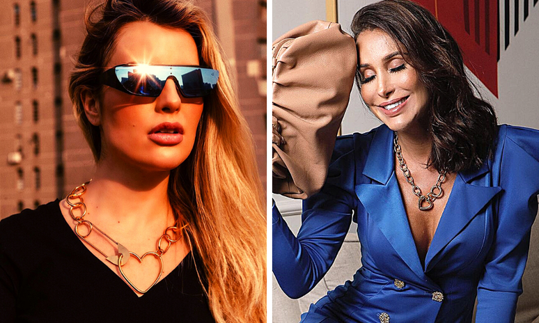 Fernanda Keulla e Carol Marra (Fotos: Reprodu&ccedil;&atilde;o/Instagram)