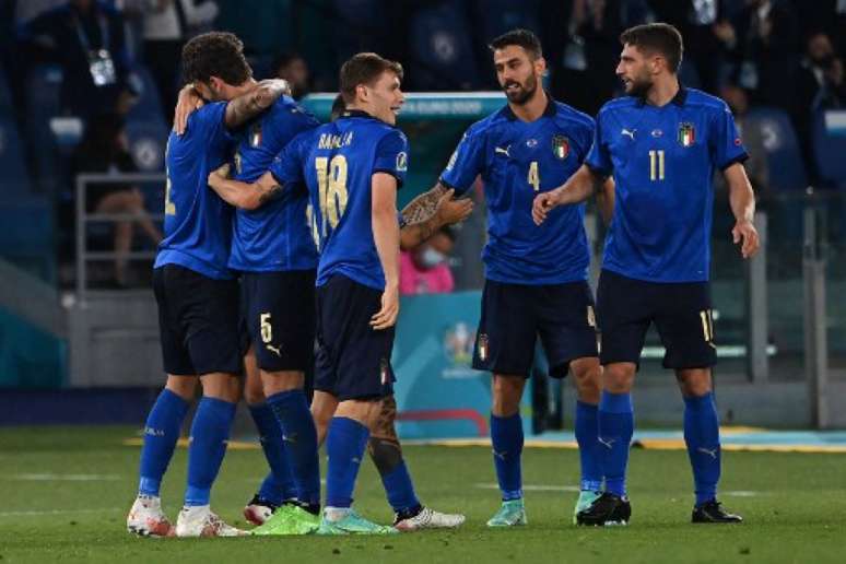 Italianos venceram os suíços (Foto: ANDREAS SOLARO / POOL / AFP)
