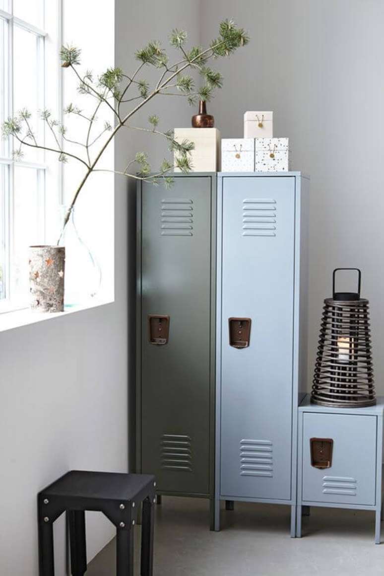 36. Arm&aacute;rio de a&ccedil;o para escrit&oacute;rio moderno &ndash; Foto House Doctor