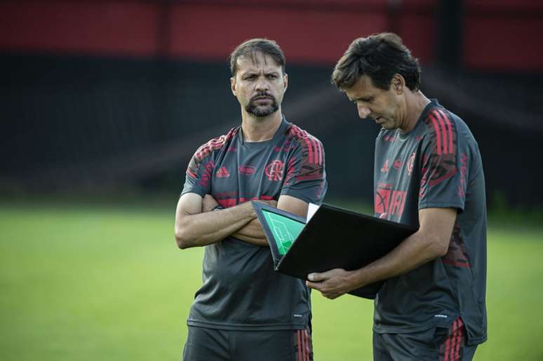 Mauricio Souza comanda novamente o Flamengo (Foto: Alexandre Vidal/Flamengo)