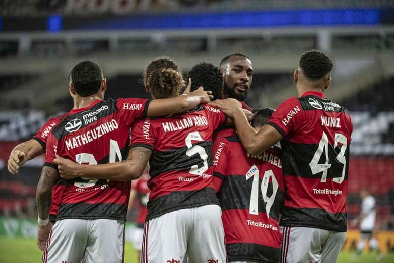 Flamengo eliminou o Coritiba na terceira fase (Foto: Alexandre Vidal/Flamengo)