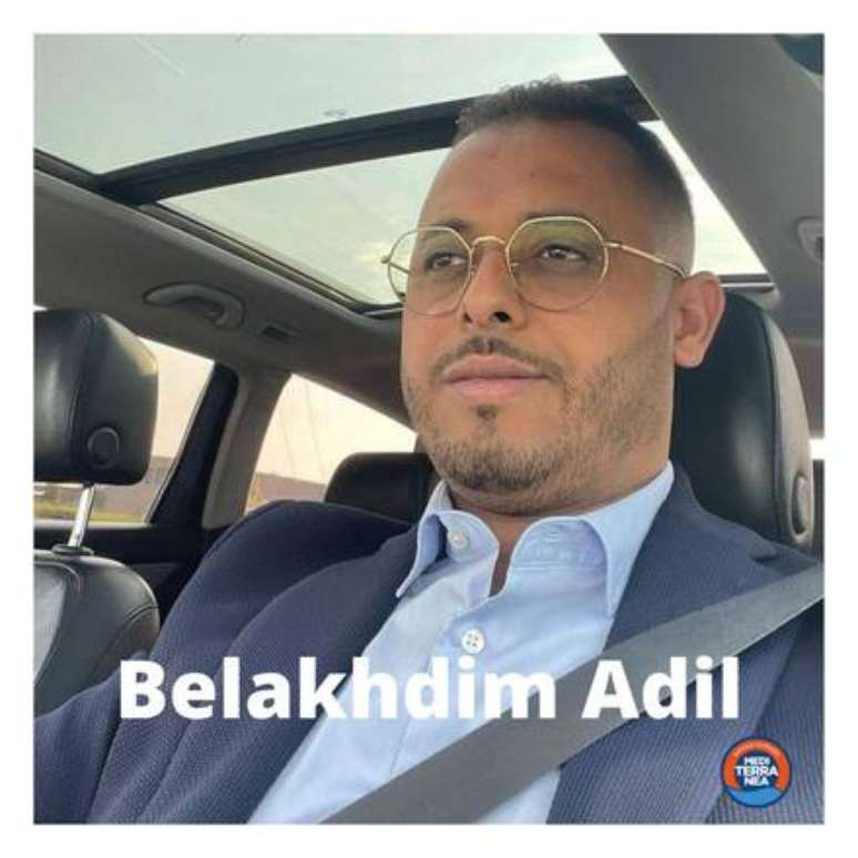 Adil Belakhdim em foto publicada nas redes sociais