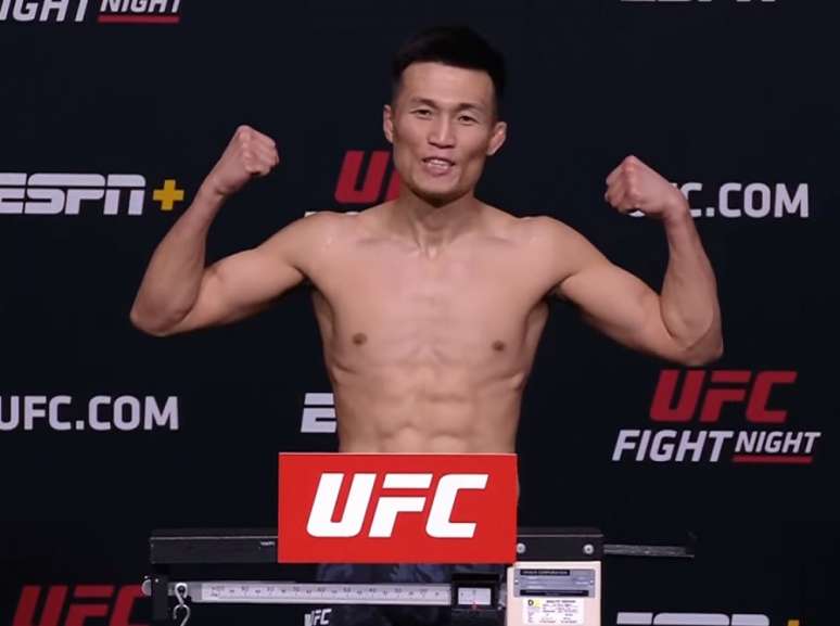 Zumbi Coreano será uma das atrações do UFC Vegas 29 (Foto: Reprodução YouTube)
