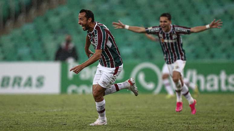 Nene garantiu os três pontos para o Fluminense nesta quinta (FOTO: LUCAS MERÇON / FLUMINENSE F.C.)