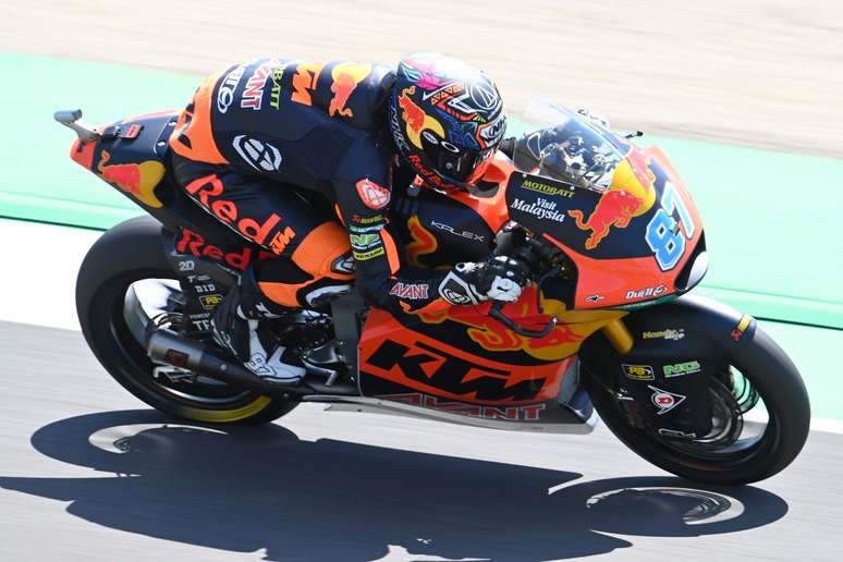 Remy Gardner puxou 1-2 da Red Bul KTM Ajo 