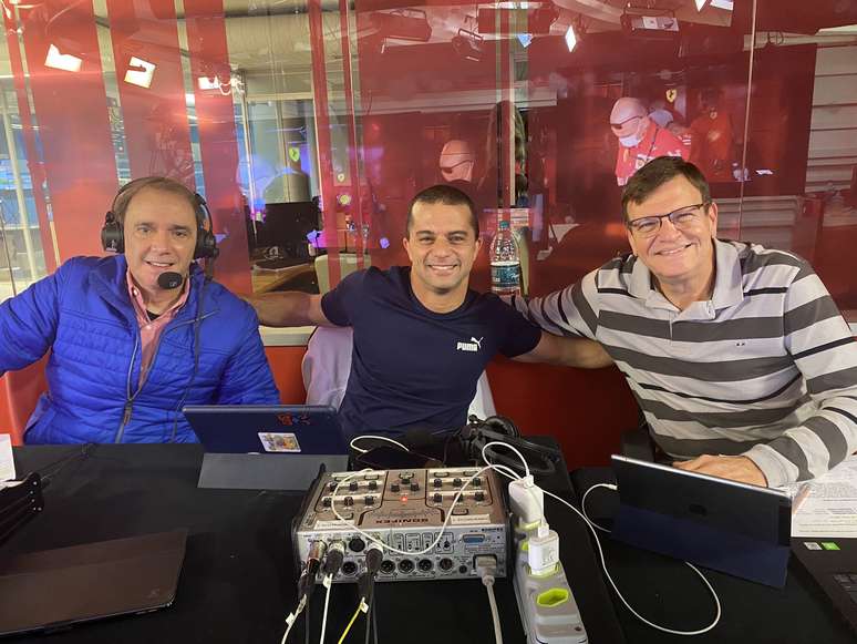 Reginaldo Leme passou mal neste s&aacute;bado e n&atilde;o esteve com S&eacute;rgio Maur&iacute;cio e Max Wilson na transmiss&atilde;o da F1 neste s&aacute;bado 