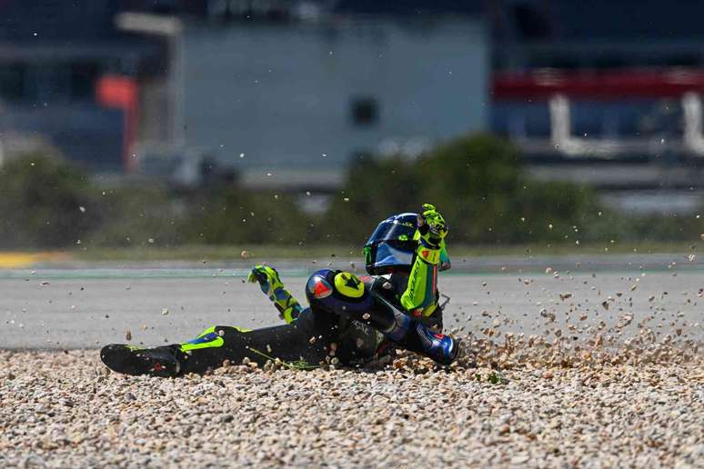 Valentino Rossi vive má fase em 2021 