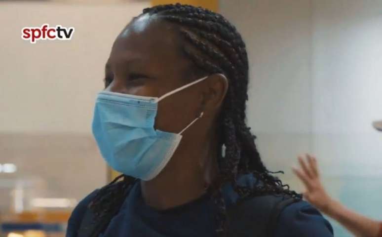 Formiga desembarcou no Brasil (Foto: Reprodução/ SPFCTV)