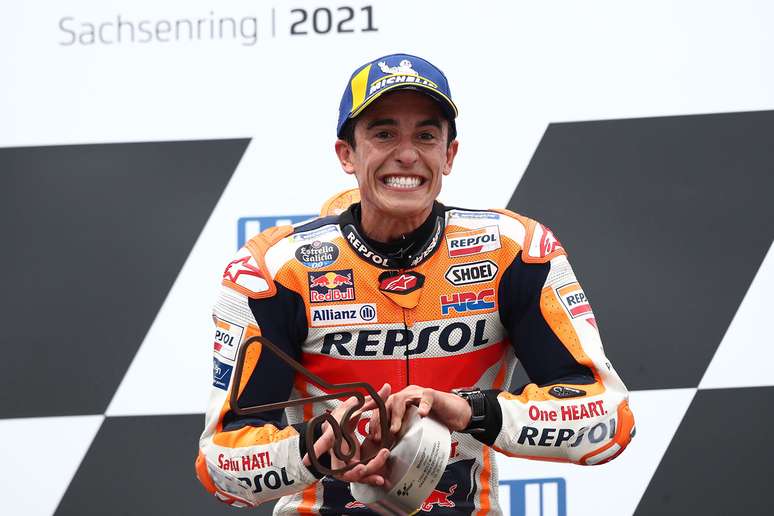 Marc Márquez celebrou a primeira vitória em mais de 581 dias 