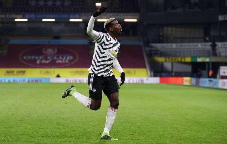 Manchester United quer garantir Pogba por mais tempo (Foto: CLIVE BRUNSKILL / POOL / AFP)