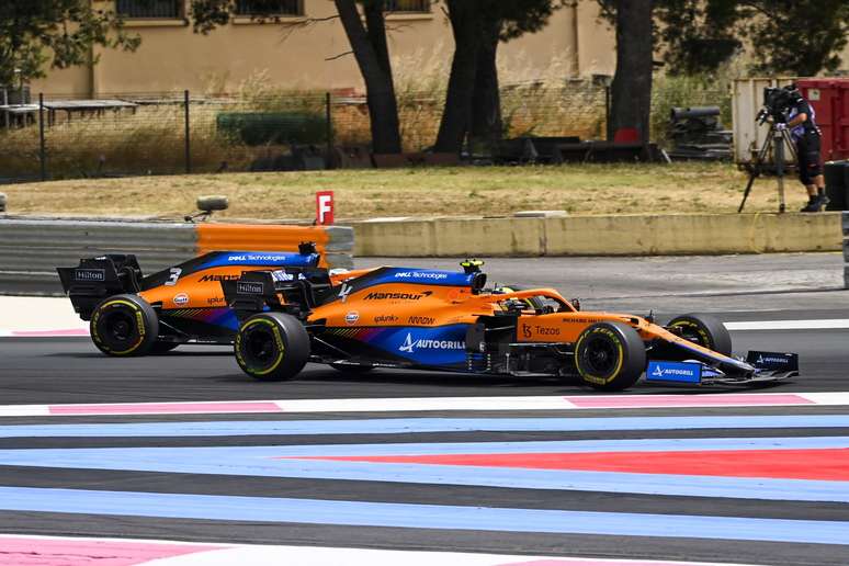 A McLaren conseguiu um grande resultado coletivo no GP da França 