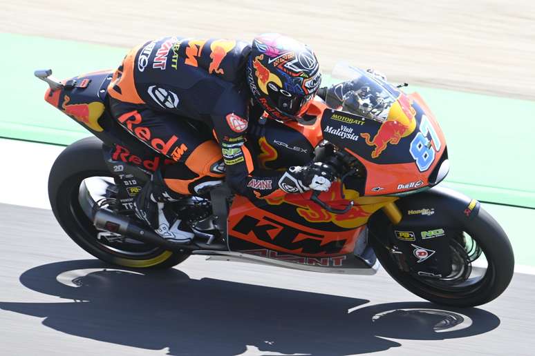 Remy Gardner, líder da Moto2 com a Red Bull KTM Ajo 