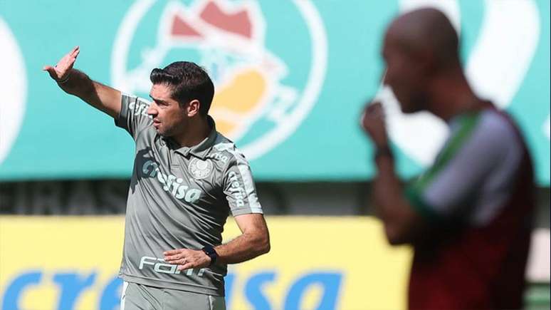 Abel Ferreira comanda o Palmeiras no Allianz Parque (Foto: Cesar Greco/Palmeiras)