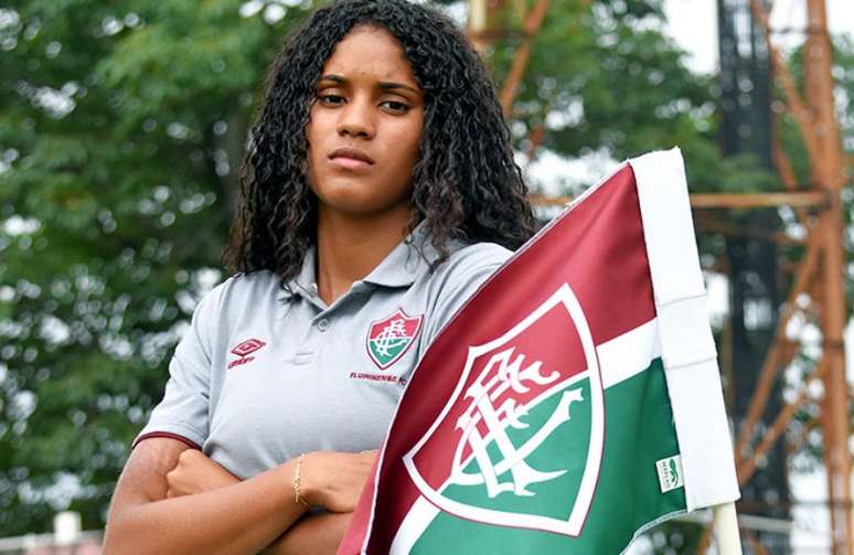 Tarciane é um dos destaques da equipe do Fluminense e tem 18 anos (Foto: MAILSON SANTANA/FLUMINENSE FC)