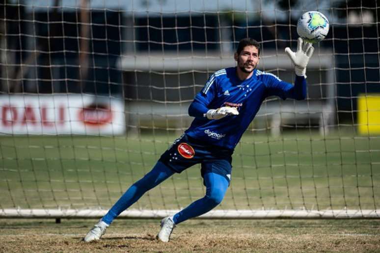 Lucas França é o atual reserva de Fábio e a Raposa não fez oposição em sua saída-(Bruno Haddad/Cruzeiro)