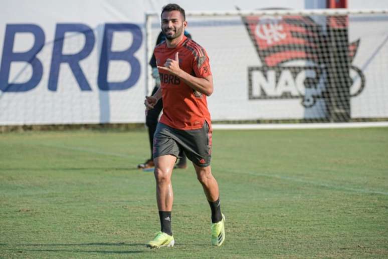 Thiago Maia está perto de voltar à ação pelo time de Rogério Ceni (Foto: Alexandre Vidal / Flamengo)