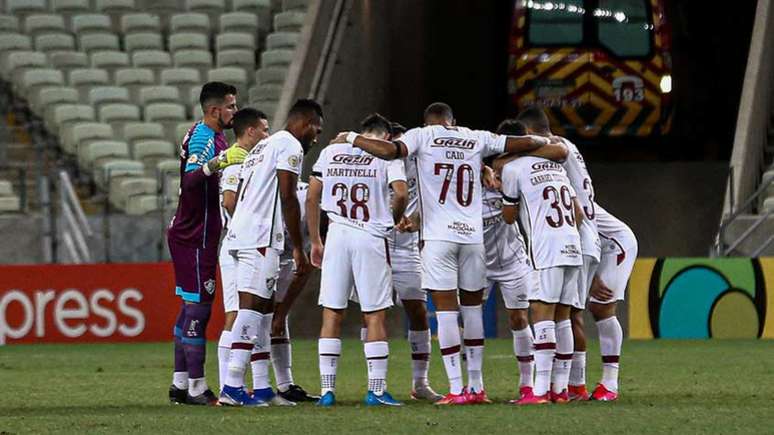 Fluminense empatou com o Fortaleza fora de casa no Brasileirão (Foto: Lucas Merçon/Fluminense FC)