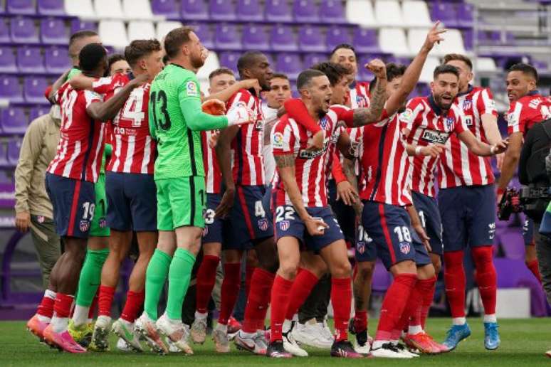 Atlético venceu La Liga (Foto: CESAR MANSO / AFP)