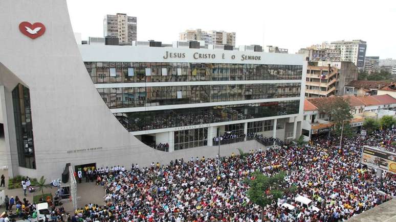 Igreja Universal em Maputo, capital de Moçambique, onde seu projeto de transnacionalização foi bem-sucedido