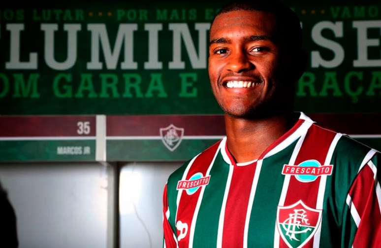 Marlon Santos atuou no profissional do Fluminense entre 2014 e 2016 (Foto: Nelson Perez / FluminenseFC)