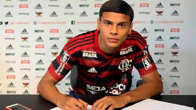Richard chegou ao Flamengo em 2019 (Foto: Reprodução)