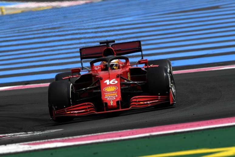 Charles Leclerc foi apenas o 16º no GP da França 