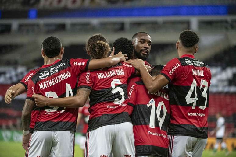 Flamengo eliminou o Coritiba na última fase do torneio (Foto: Alexandre Vidal/Flamengo)