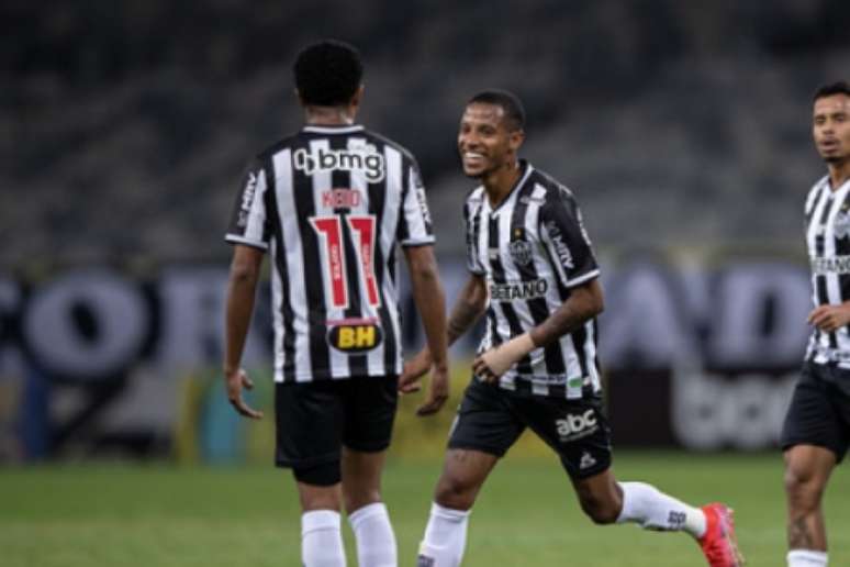 Tchê Tchê fez o gol alvinegro que abriu o placar no Mineirão-(Pedro Souza/Atlético-MG)