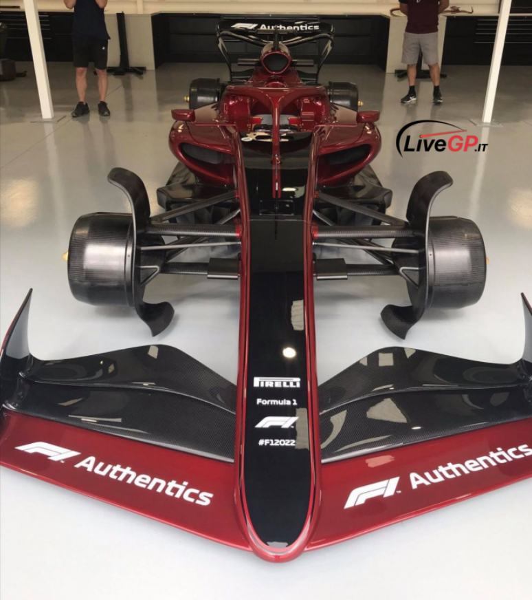 Dianteira alongada e visual aerodinamicamente simplificado: o projeto do carro de 2022 na F1 